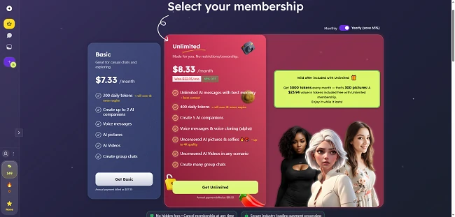 Pricing of Nastia AI