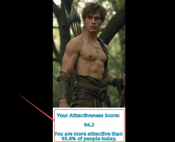 SeaArt AI Attractiveness Test