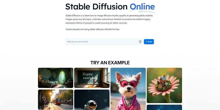 Stable Diffusion Homepage
