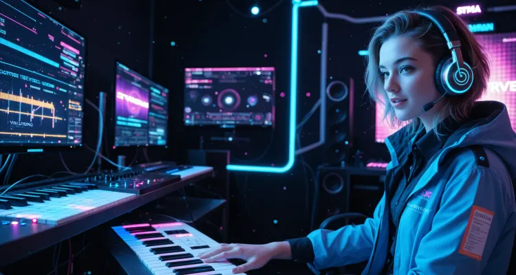 Melhor site de inteligência artificial para criar música