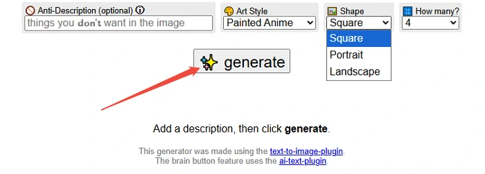 Hit Generate