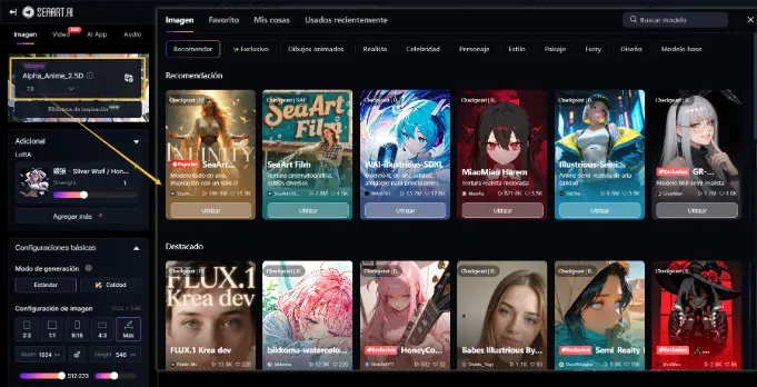 Elegir un estilo favorito para crear tu avatar