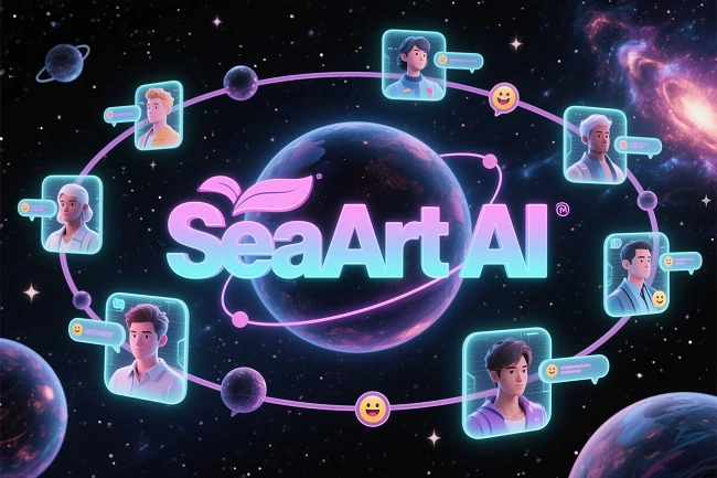 SeaArt AI - чат с AI-персонажами