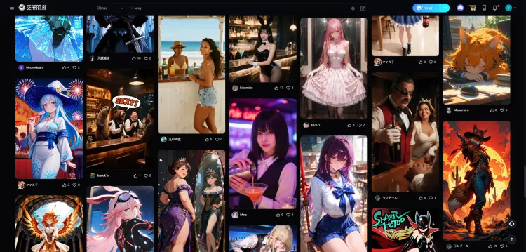 Gerador de IA sexy grátis do SeaArt AI