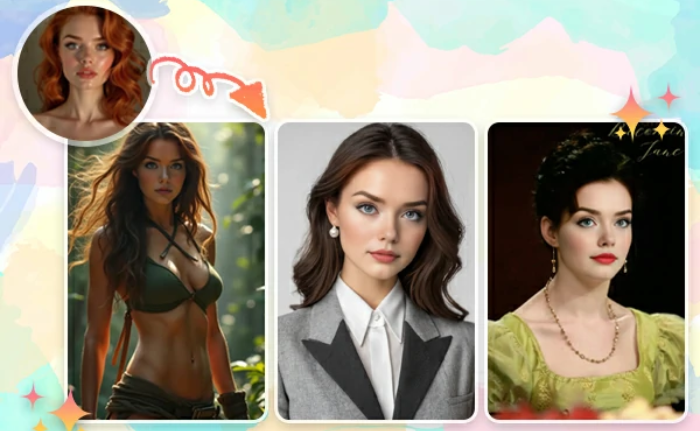 Cambia de cara con tu estrella favorita