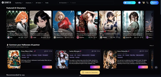 SeaArt AI Character Chat