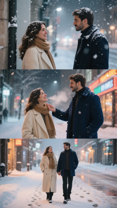  Pareja estilo cinematográfico