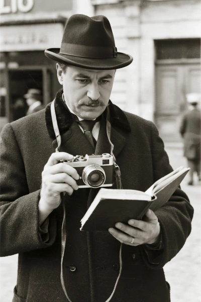 Periodista de los años 1920