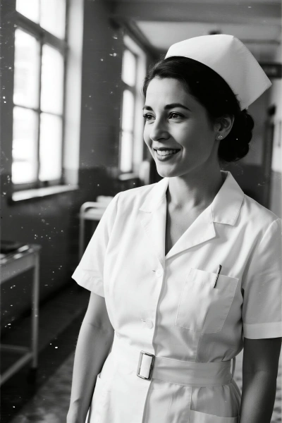Enfermera de los años 50