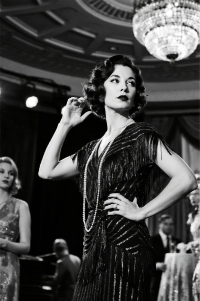 Estilo Gatsby de los años 1920