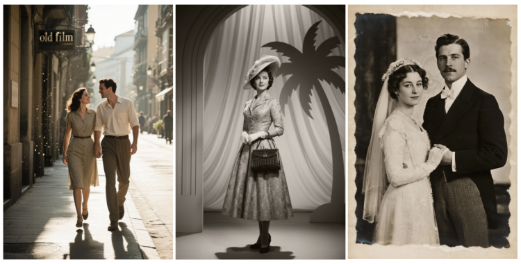 20+ Prompts Retro de Gemini para Fotos Vintage con IA