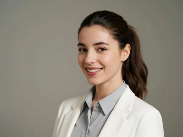 Foto corporativa en estudio profesional