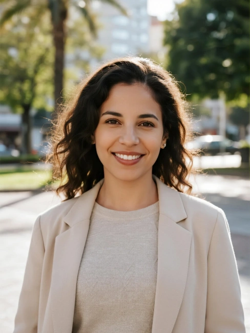 foto profissional ao ar livre