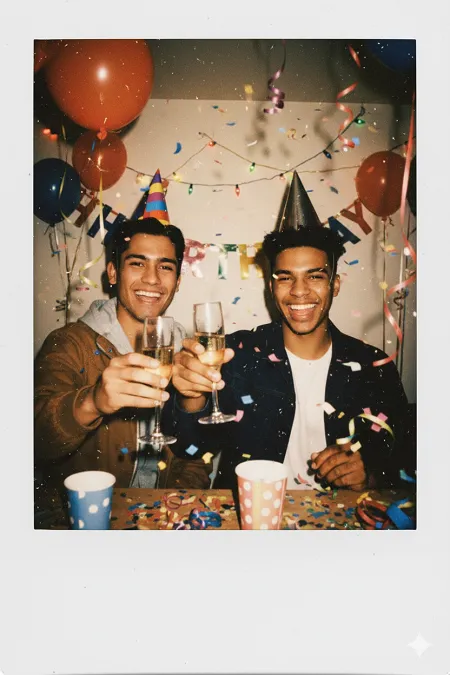 Polaroid de fiesta