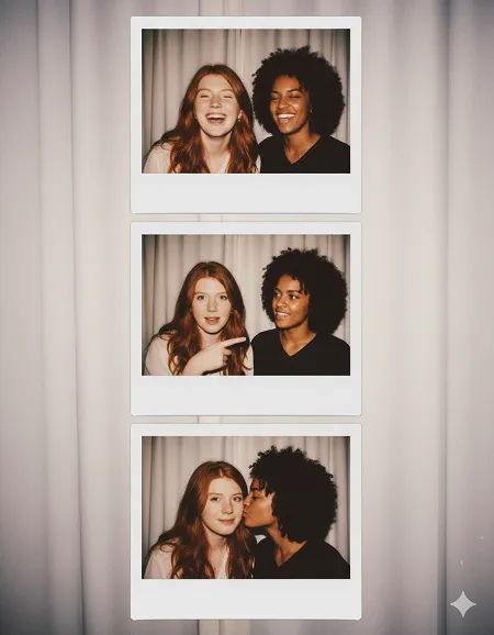 polaroid de tres capas