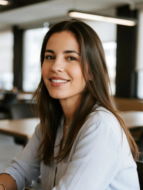 Retrato casual profissional