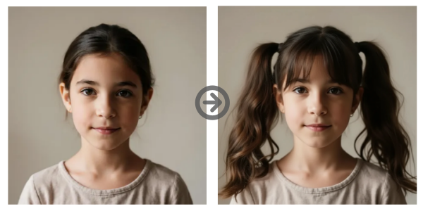 Cortes de cabello para niños - Coletas altas