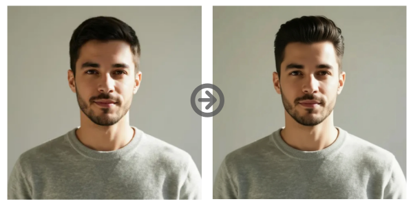 Cortes de cabello para hombres - Pompadour