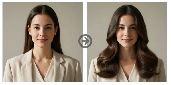 Cortes de cabello para mujer - Larga melena rizada