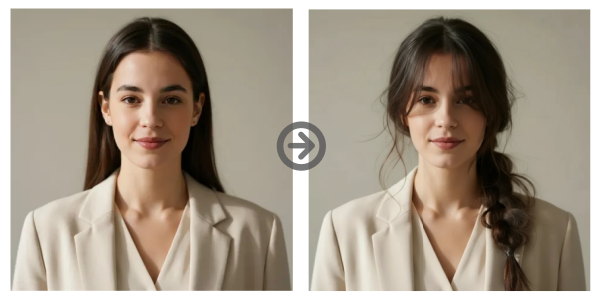 Cortes de cabello para mujer - Trenza lateral