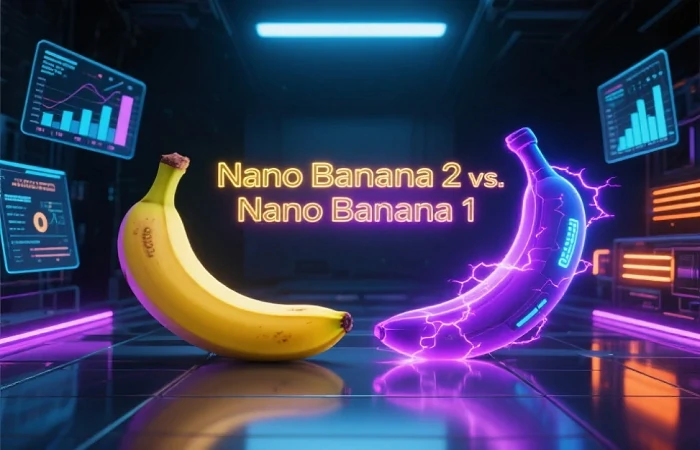 Nano Banana 2 Nano Banana 1 比較