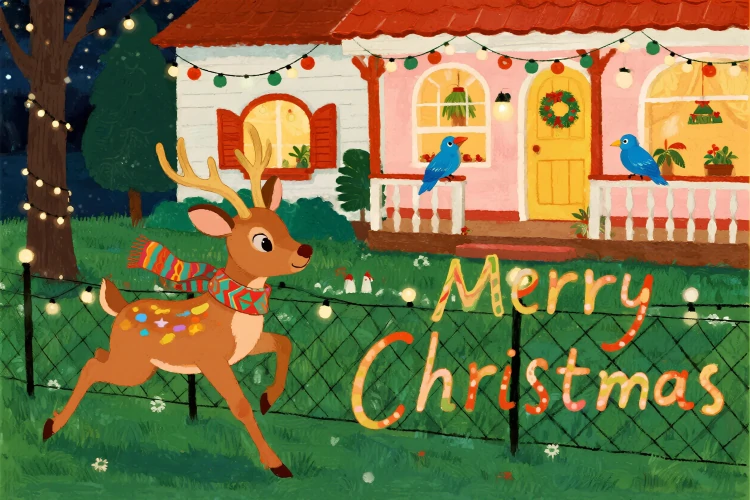 Animais Natalinos no Quintal Brasileiro