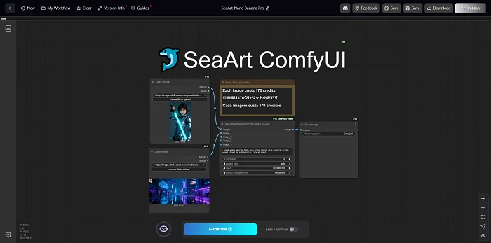 SeaArt ComfyUI