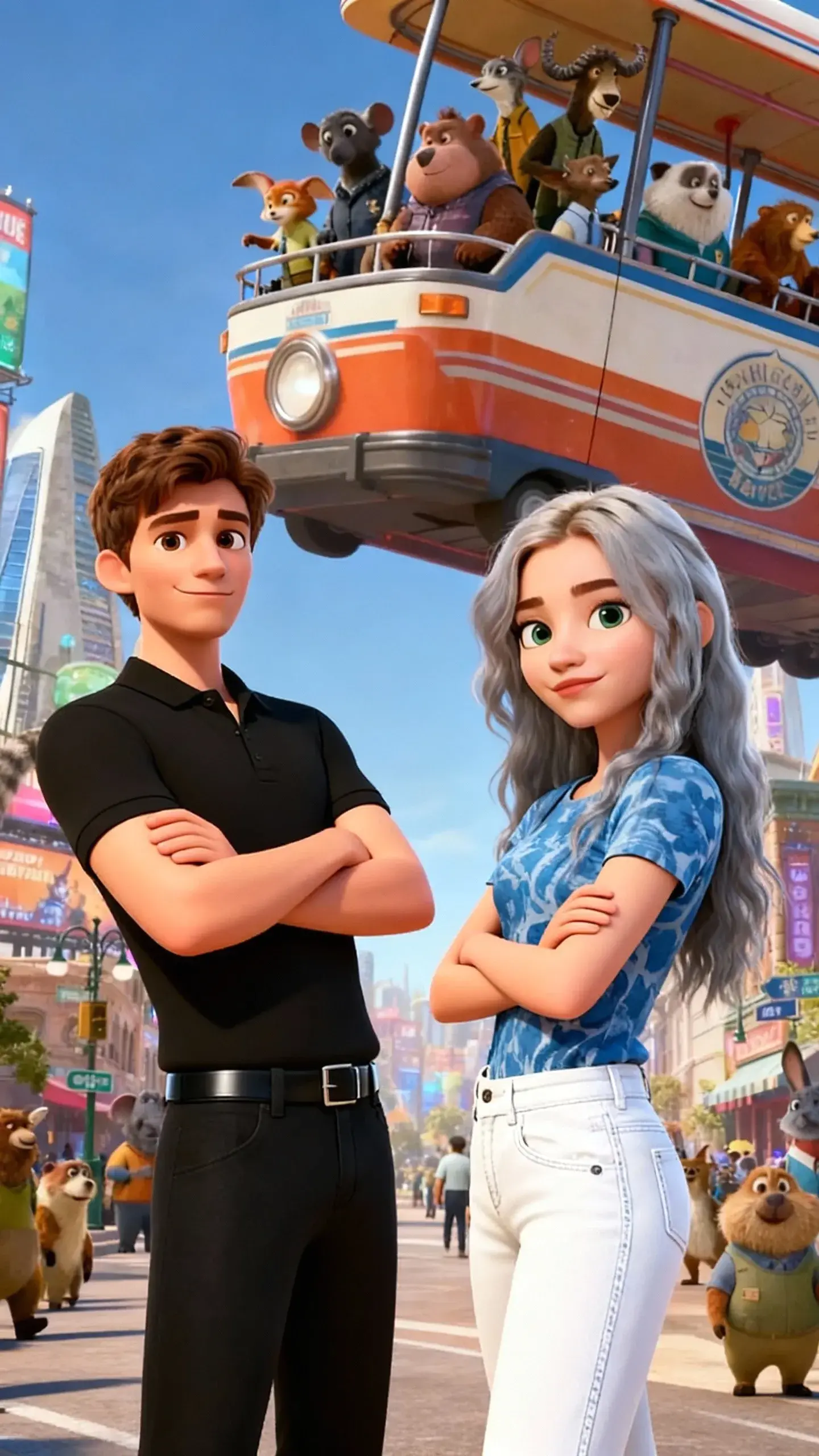 Zootopia style selfie 📸