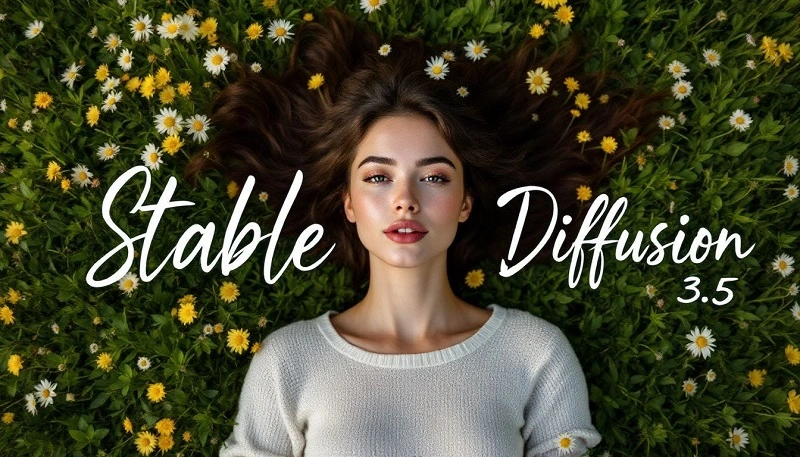 Stable Diffusion 3.5 poster