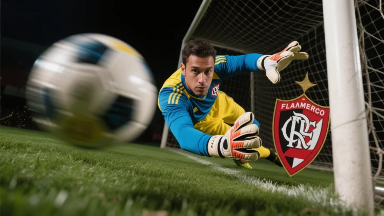 O Goleiro Defendendo Pênalti