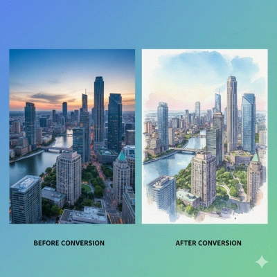 Conversión a estilo artístico