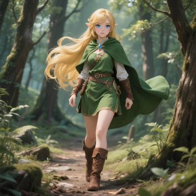 Genera al personaje “Aeris”