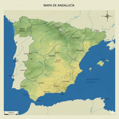 Genera un mapa geoespacial