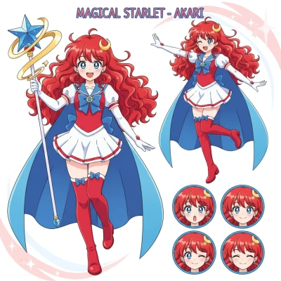 Diseño de personaje de anime