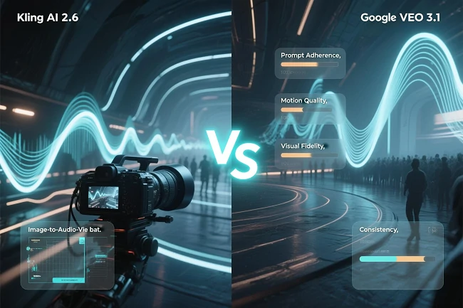 Kling 2.6 VS Veo: Visual Quality & Consistency