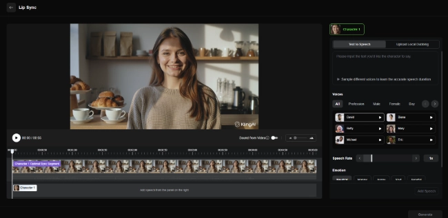 Sincronización labial de Kling 2.5 Turbo