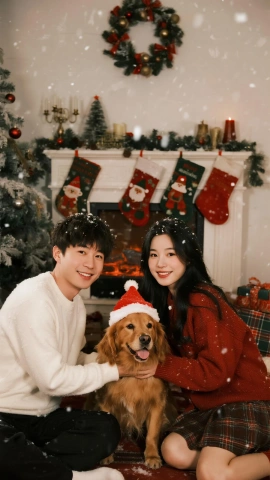 Noche familiar navideña