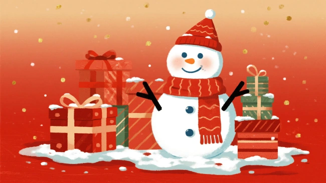 Rojo profundo con glitter