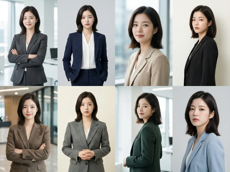 ビジネス用SNSプロフィール8枚セット