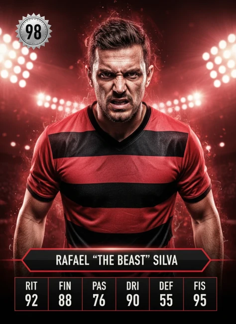 Cartinha estilo rubro-negro