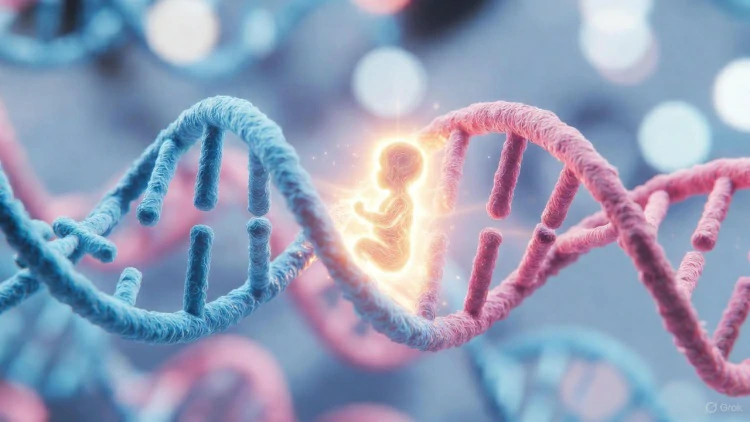 app de IA que mistura fotos dos pais