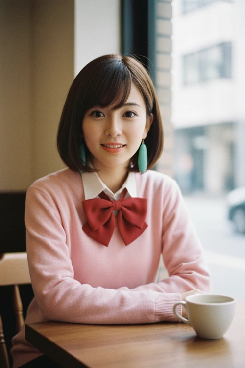 休日のふとした瞬間風アニメキャラの実写化画像