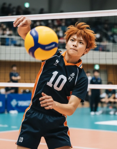 スポーツ風アニメキャラの実写化画像