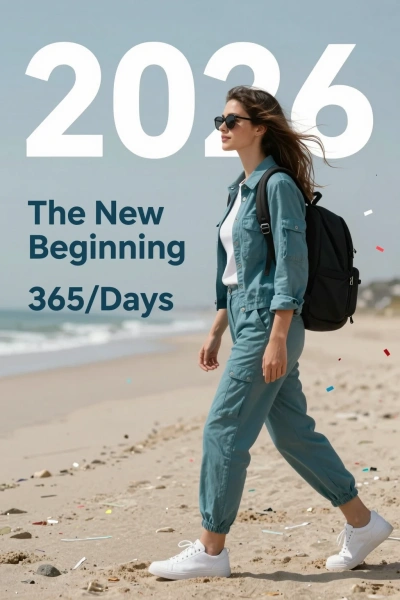 Photo of a woman walking towards 2026