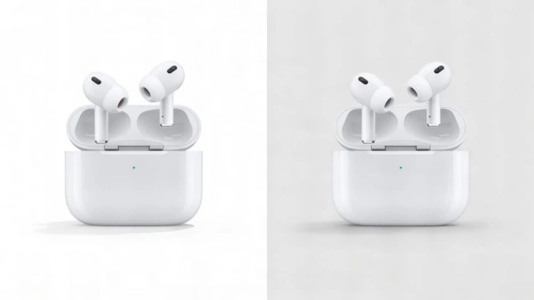 Imagem de teste A/B para e-commerce com fundo neutro gerada por IA