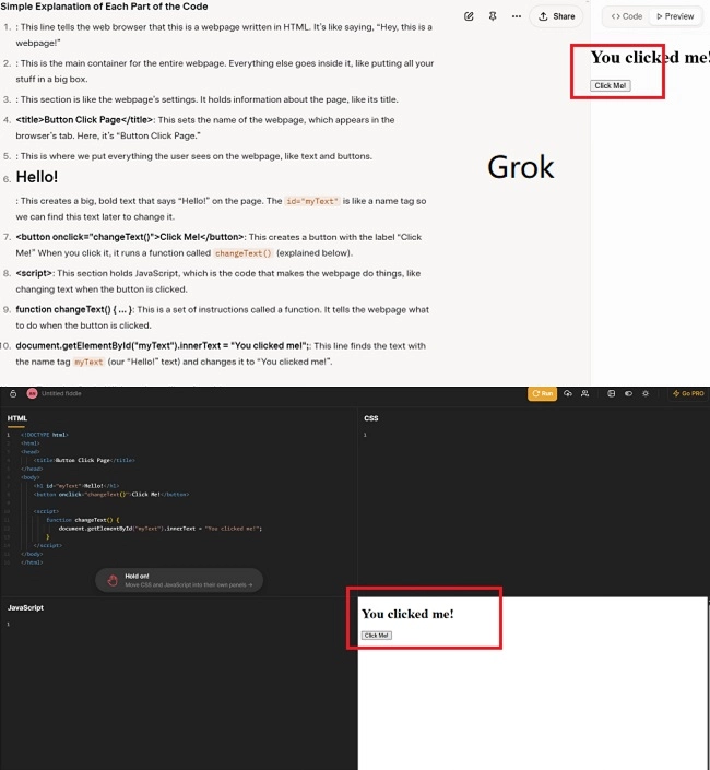 Teste de Programação Grok