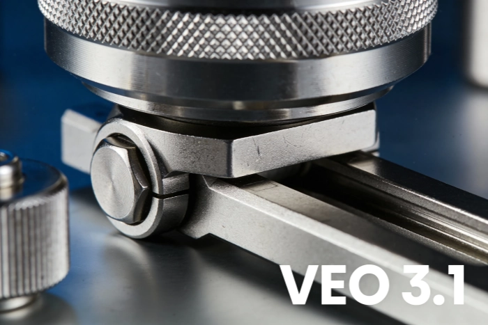 Veo 3.1クローズアップによる細かい再現