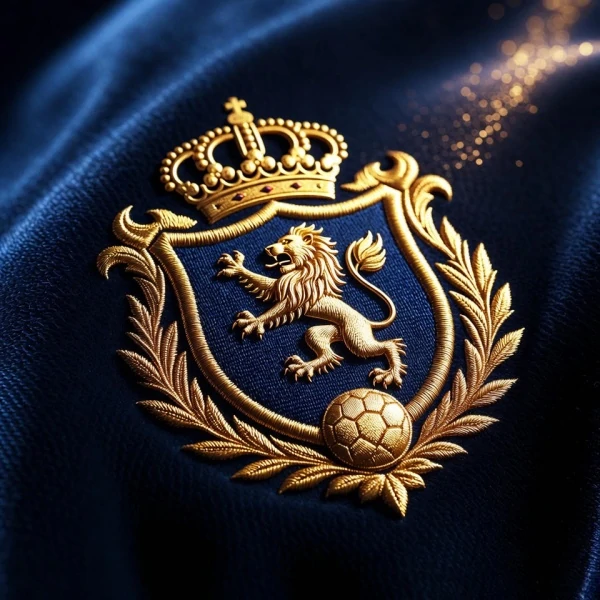 Escudo de futebol clássico 