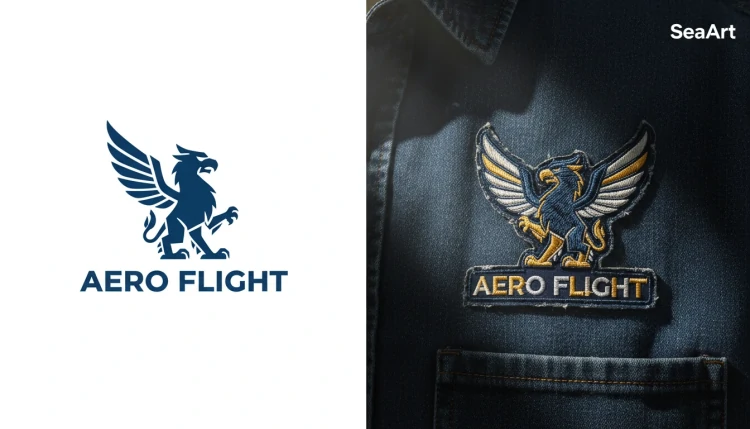 logo vetorial plano vs escudo de futebol 3D realista com detalhes de tecido