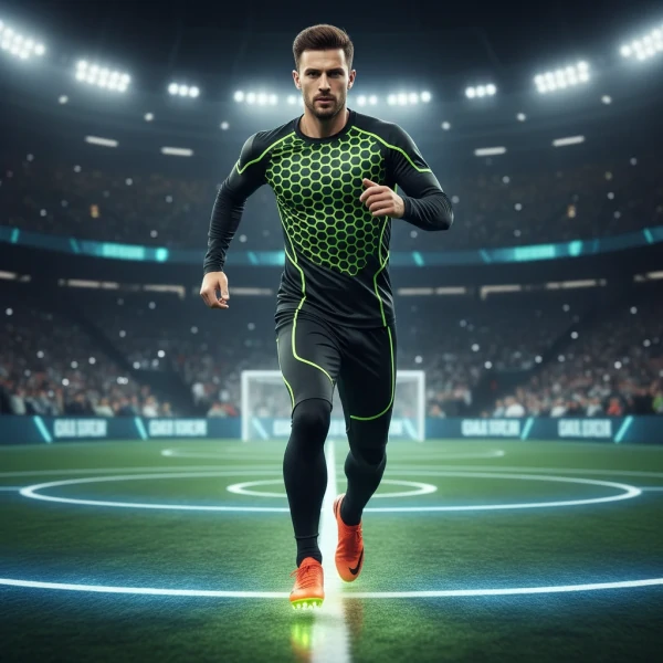 uniforme de futebol personalizado criado com IA